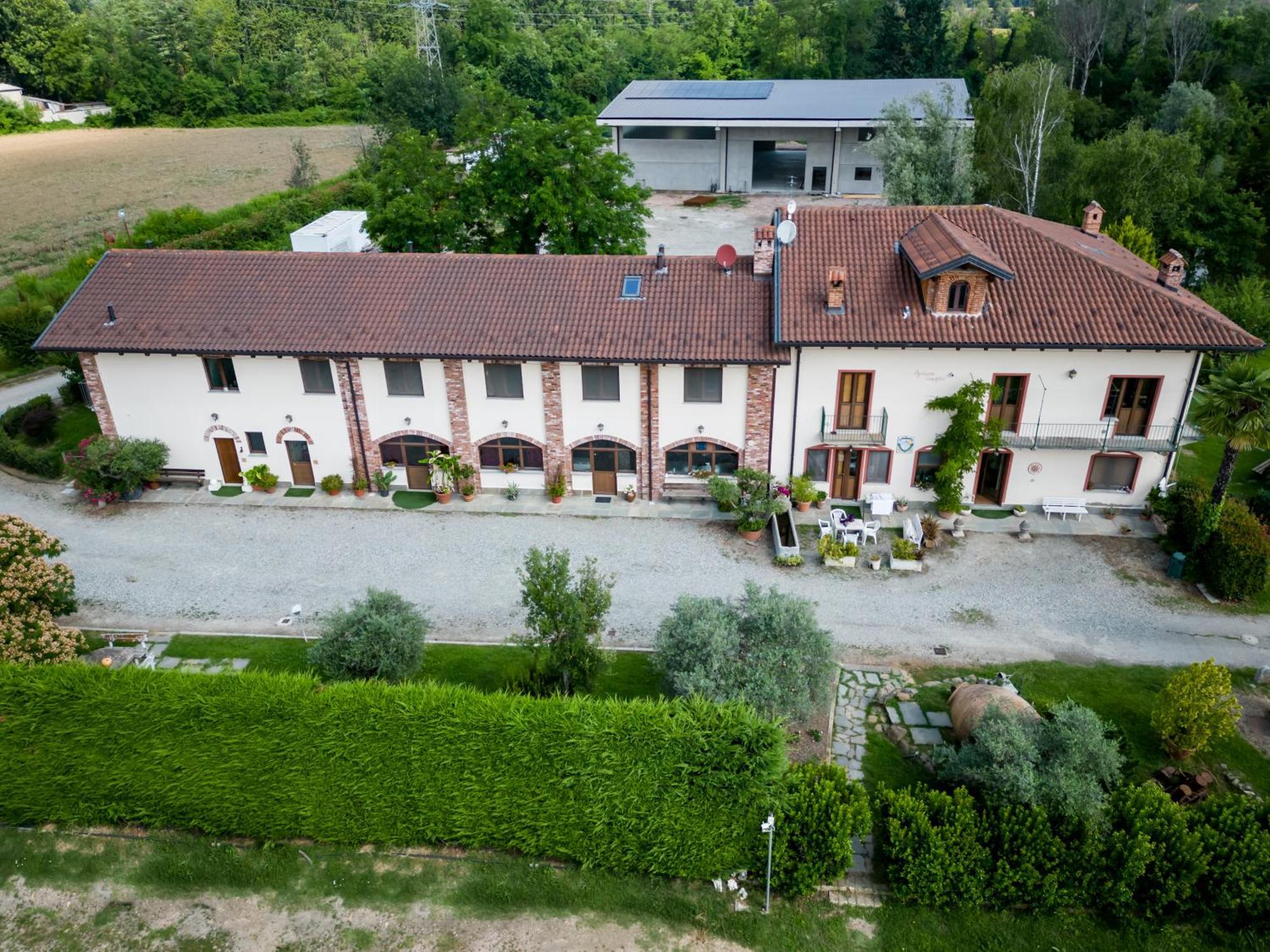 Agriturismo Parco Campofelice Panzió Lombardore Kültér fotó