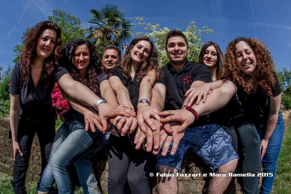 Agriturismo Parco Campofelice Panzió Lombardore Kültér fotó